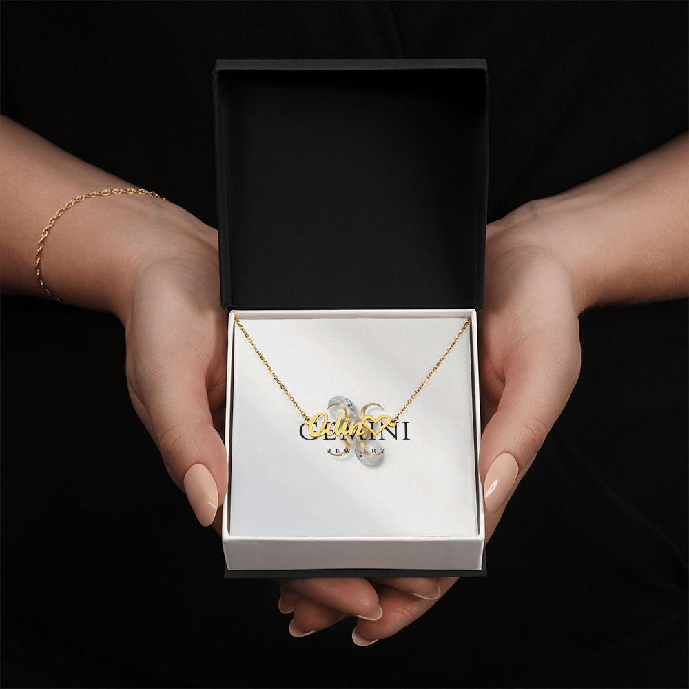 Collier personnalisé avec coeur